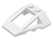 Plaatje in Gallery viewer laden, LEGO® los onderdeel Voorruit in kleur Wit 47758