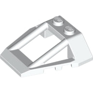 LEGO® los onderdeel Voorruit in kleur Wit 47758