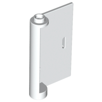 Plaatje in Gallery viewer laden, LEGO® los onderdeel Deur in kleur Wit 58380