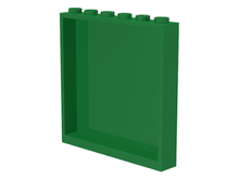 Plaatje in Gallery viewer laden, LEGO® los onderdeel Paneel in kleur Groen 59349