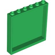 LEGO® los onderdeel Paneel in kleur Groen 59349