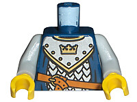 Plaatje in Gallery viewer laden, LEGO® los onderdeel Lijf met Motief Donkerblauw 973pb0437c01