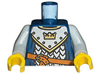 LEGO® los onderdeel Lijf met Motief Donkerblauw 973pb0437c01