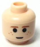 LEGO® los onderdeel Hoofd in kleur Lichte Noga 3626pb0127