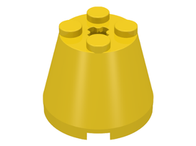 LEGO® los onderdeel Kegel in kleur Geel 6233