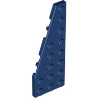 Plaatje in Gallery viewer laden, LEGO® los onderdeel Wig Plaat in kleur Donkerblauw 50305