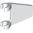 LEGO® los onderdeel Vlag in kleur Wit 44676