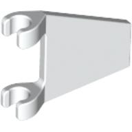 LEGO® los onderdeel Vlag in kleur Wit 44676