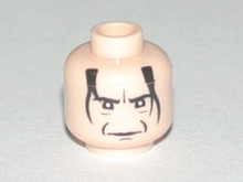 Plaatje in Gallery viewer laden, LEGO® los onderdeel Hoofd in kleur Lichte Noga 3626pb0275