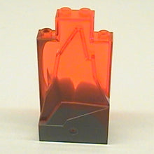Plaatje in Gallery viewer laden, LEGO® los onderdeel Rots Doorzichtig Neon Oranje 47847pb002