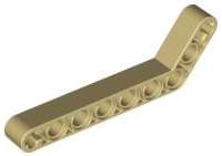 Plaatje in Gallery viewer laden, LEGO® los onderdeel Technische Hefbalk Geelbruin 32271