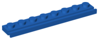 Plaatje in Gallery viewer laden, LEGO® los onderdeel Plaat Aangepast in kleur Blauw 4510