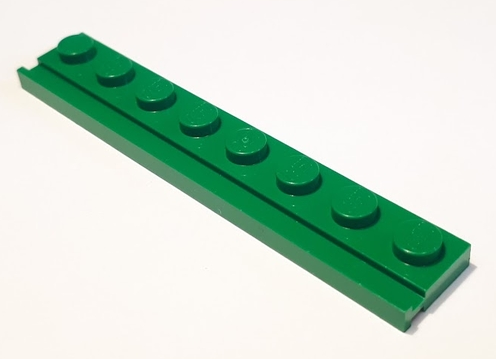 LEGO® los onderdeel Plaat Aangepast in kleur Groen 4510