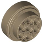 LEGO® los onderdeel Wiel in kleur Donker Geelbruin 60208