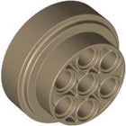 LEGO® los onderdeel Wiel in kleur Donker Geelbruin 60208