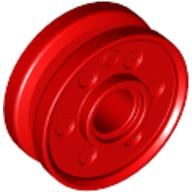 LEGO® los onderdeel Wiel in kleur Rood 56902