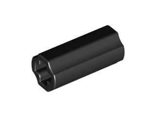 LEGO® los onderdeel Technische Verbinding Zwart 6538c