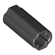 LEGO® los onderdeel Technische Verbinding Zwart 6538c