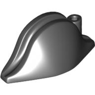 LEGO® los onderdeel Hoofddeksels in kleur Zwart 2528