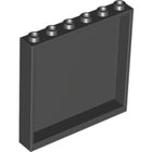 LEGO® los onderdeel Paneel in kleur Zwart 59349