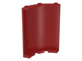 LEGO® los onderdeel Cilinder in kleur Donkerrood 30562