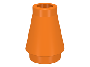 LEGO® los onderdeel Kegel in kleur Oranje 4589