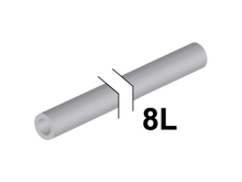 Plaatje in Gallery viewer laden, LEGO® onderdeel Slang Stijf Licht Blauwachtig Grijs 75c08