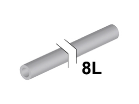 LEGO® onderdeel Slang Stijf Licht Blauwachtig Grijs 75c08