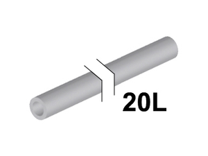 LEGO® onderdeel Slang Stijf Licht Blauwachtig Grijs 75c20