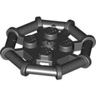 LEGO® los onderdeel Plaat Aangepast in kleur Zwart 30033