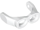 LEGO® los onderdeel Hoofddeksel Accessoire Wit 30170