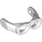 LEGO® los onderdeel Hoofddeksel Accessoire Wit 30170