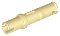 Plaatje in Gallery viewer laden, LEGO® los onderdeel Technische Pin in kleur Geelbruin 32556