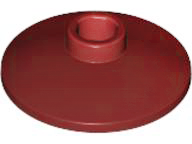 Plaatje in Gallery viewer laden, LEGO® los onderdeel Schaal in kleur Donkerrood 4740