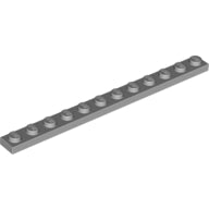 Plaatje in Gallery viewer laden, LEGO® onderdeel Plaat Algemeen Licht Blauwachtig Grijs 60479