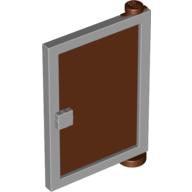 Plaatje in Gallery viewer laden, LEGO® los onderdeel Deur Licht Blauwachtig Grijs 73435c04
