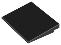 LEGO® los onderdeel Dakpan Algemeen in kleur Zwart 4515