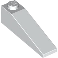 LEGO® los onderdeel Dakpan Algemeen in kleur Wit 60477