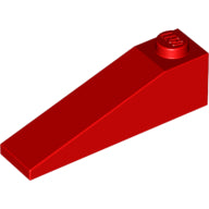 LEGO® los onderdeel Dakpan Algemeen in kleur Rood 60477
