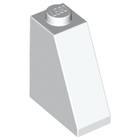 LEGO® los onderdeel Dakpan Algemeen in kleur Wit 60481