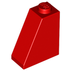 LEGO® los onderdeel Dakpan Algemeen in kleur Rood 60481