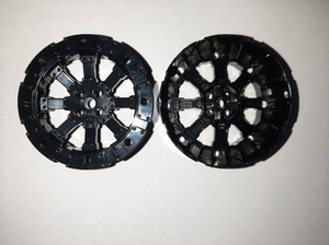 LEGO® los onderdeel Wiel in kleur Zwart 55817