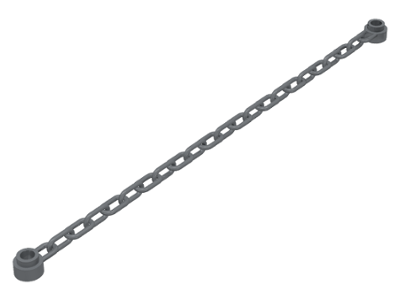 LEGO® los onderdeel Ketting Donker Blauwachtig Grijs 30104