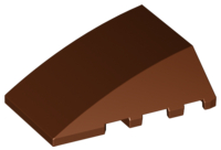 Plaatje in Gallery viewer laden, LEGO® los onderdeel Wig in kleur Roodachtig Bruin 47753