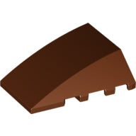 Plaatje in Gallery viewer laden, LEGO® los onderdeel Wig in kleur Roodachtig Bruin 47753