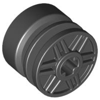 Plaatje in Gallery viewer laden, LEGO® los onderdeel Wiel in kleur Zwart 55982