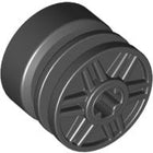 LEGO® los onderdeel Wiel in kleur Zwart 55982