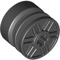 LEGO® los onderdeel Wiel in kleur Zwart 55982