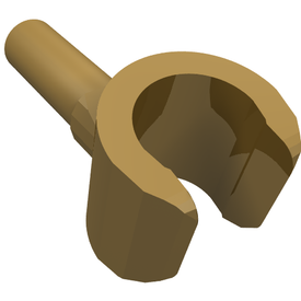 LEGO® los onderdeel Lijf Accessoire in kleur Parel Goud 983