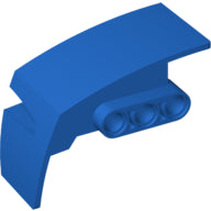 Plaatje in Gallery viewer laden, LEGO® los onderdeel Technisch Paneel in kleur Blauw 61070